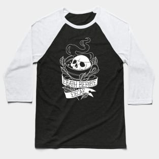 Death before decaf Baseball T-Shirt